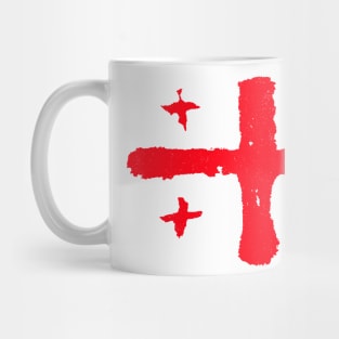 Georgia Flag - Brush Strokes Mug